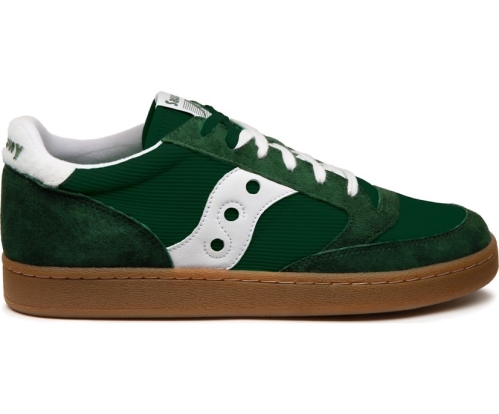 Tenis Saucony Jazz Court Unisexo Zapatos Originales Verde / Gum México MX-304-QZ